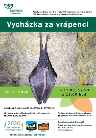 Vycházka za Vrápenci do Vojtěchova