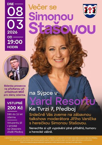 Setkání s herečkou Simonou Stašovou