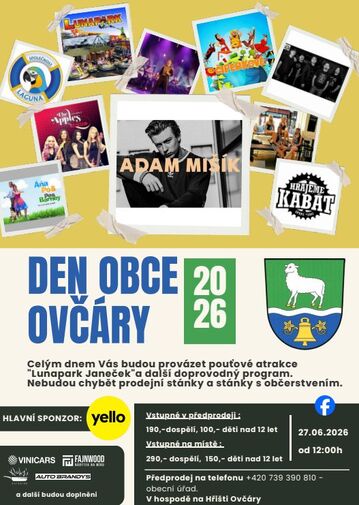 Den obce Ovčáry 2026