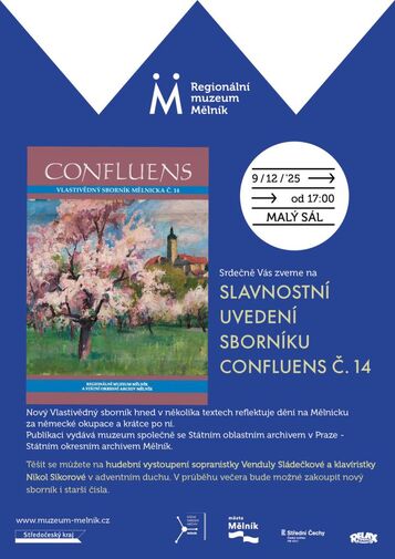 Křest vlastivědného sborníku Mělnicka - Confluens