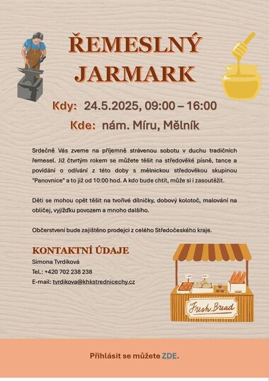 Řemeslný jarmark Mělník