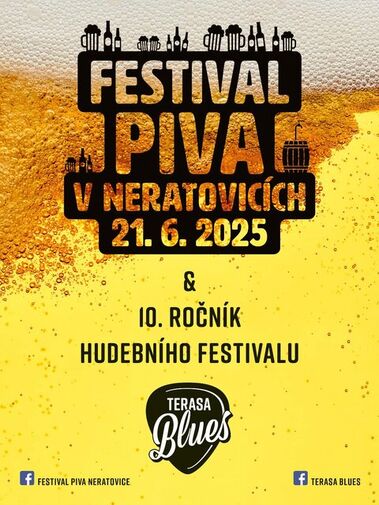 TERASA BLUES & FESTIVAL PIVA V NERATOVICÍCH