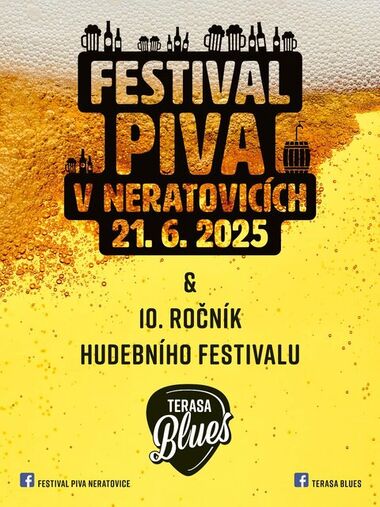 TERASA BLUES & FESTIVAL PIVA V NERATOVICÍCH