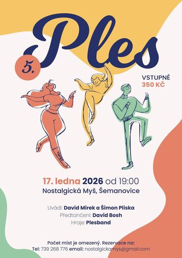 5. Ples v Nostalgické Myši: večer plný tance, hudby a elegance