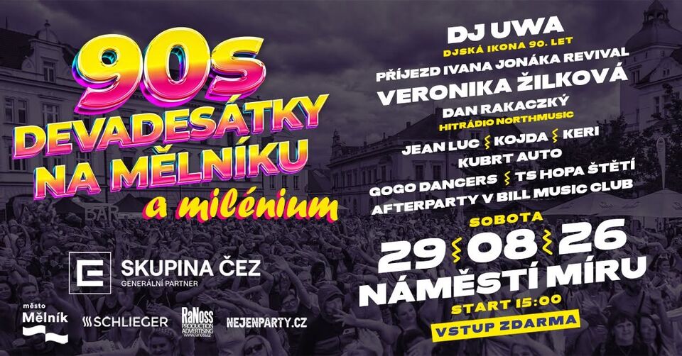 90s Devadesátky na Mělníku vol. 3