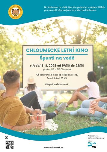 Špunti na vodě - letní kino na Mělníku