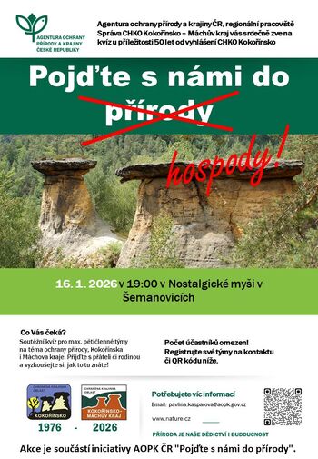 Kvíz místo vycházky: Pojďte s námi do hospody!