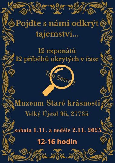 Pojďte s námi odkrýt tajemství...