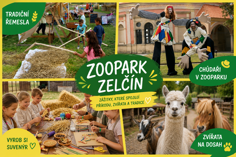 SLAVNOSTI SLÁMY V ZOOPARKU ZELČÍN