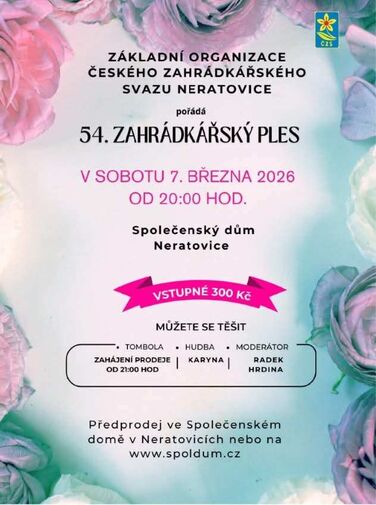 54. Zahrádkářský ples 