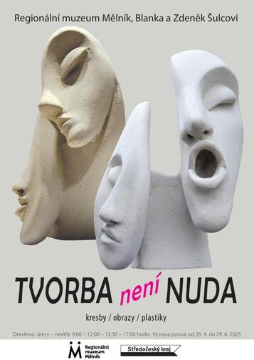 Výstava plastik a obrazů