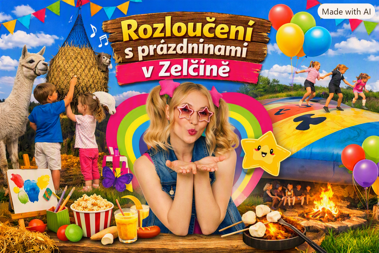 ROZLOUČENÍ S PRÁZDNINAMI V ZELČÍNĚ S KÁJUŠKOU
