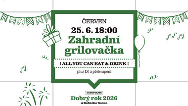 Zahradní grilovačka u Kance