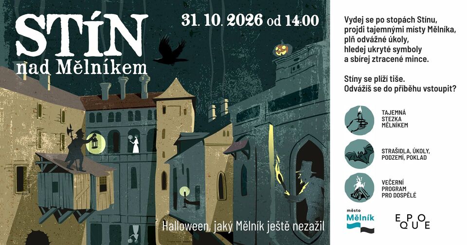 Stín nad Mělníkem