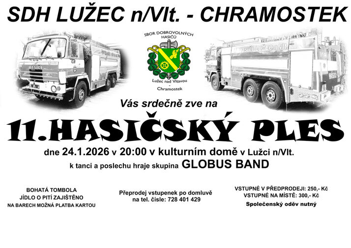 11. Hasičský ples