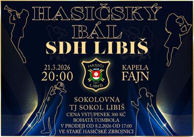 Hasičský bál SDH Libiš