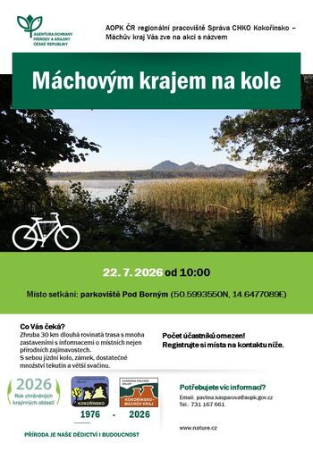 Máchovým krajem na kole