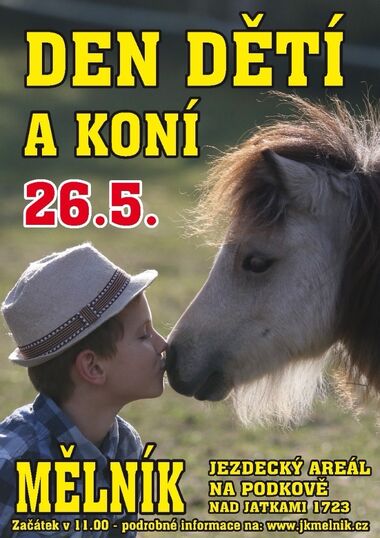 Den koní a dětí na Mělníku