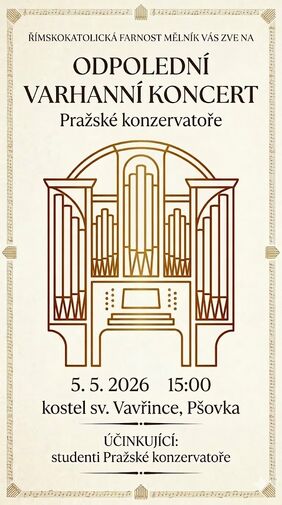 ODPOLEDNÍ VARHANNÍ KONCERT