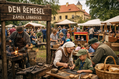 Den řemesel v zámku Lobkovice