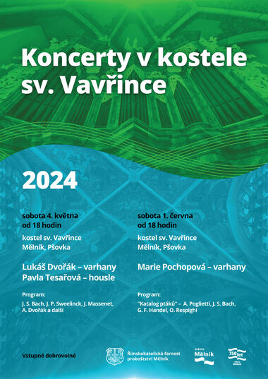 Varhanní koncert v kostele sv. Vavřince - Mělník