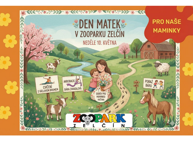 DEN MATEK V ZOOPARKU ZELČÍN
