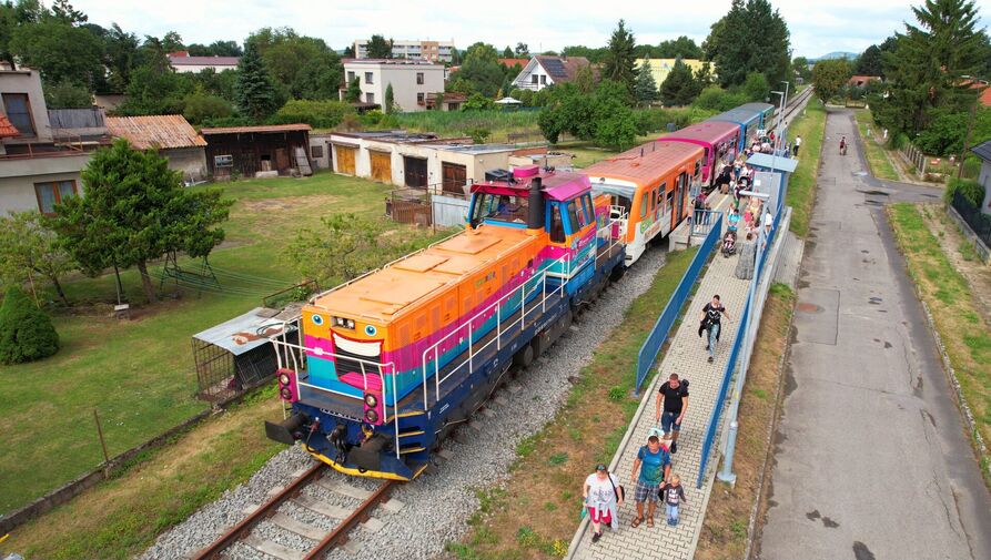 Pozor! Nově do zooparku Zelčín vlakem!