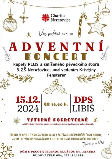 Adventní koncert Charity Neratovice 