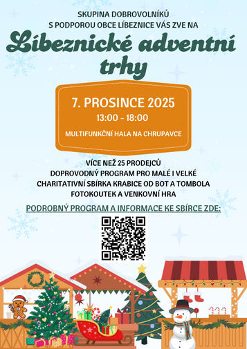 Líbeznické adventní trhy 2025