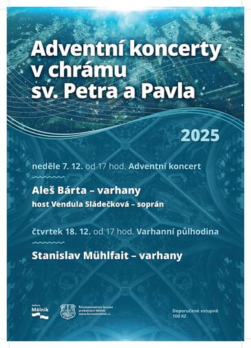 Adventní koncery v chrámu sv. Petra a Pavla