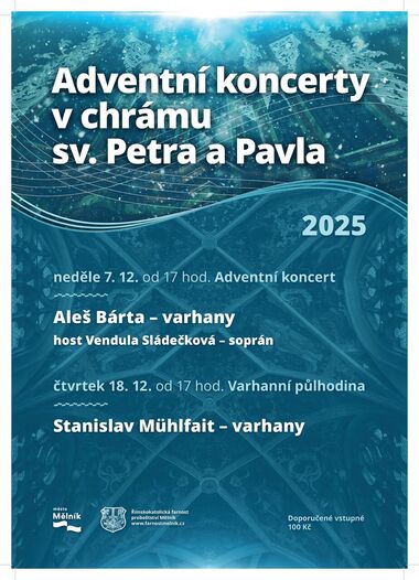 Adventní koncery v chrámu sv. Petra a Pavla